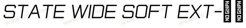 State Wide Soft Ext字体转换